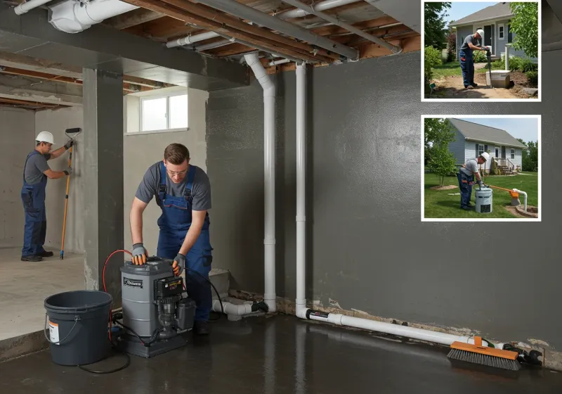 Basement Waterproofing and Flood Prevention process in Barrackville, WV